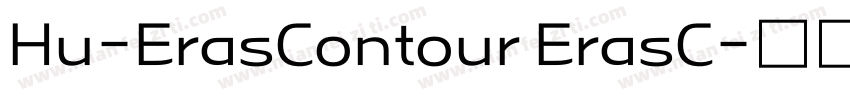 Hu-ErasContour ErasC字体转换